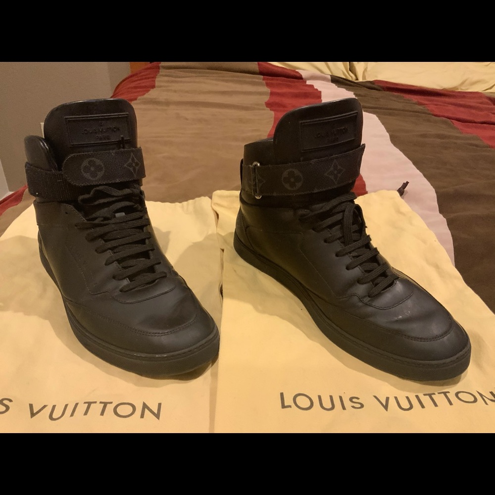 Ultra rare high top Louis Vuitton sneakers